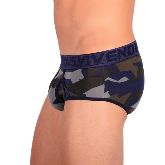 Modus Vivendi Camo Briefs Desert Line Soft Cotton Blue 11714 34