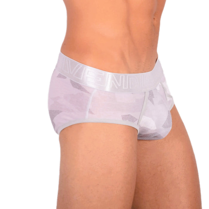 Modus Vivendi Desert Camouflage Briefs Soft Cotton Grey Brief 11714 31