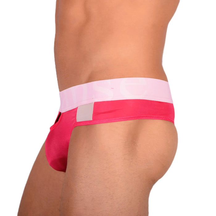 Doreanse Window Thong Soft Sleeky Low-Rise Thongs Fushia 1224 9