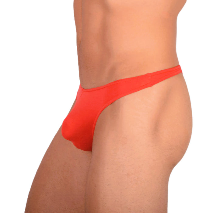 Doreanse Thongs Hang Loose Low-Rise Lean Cut Cotton Thong Red 1280 12