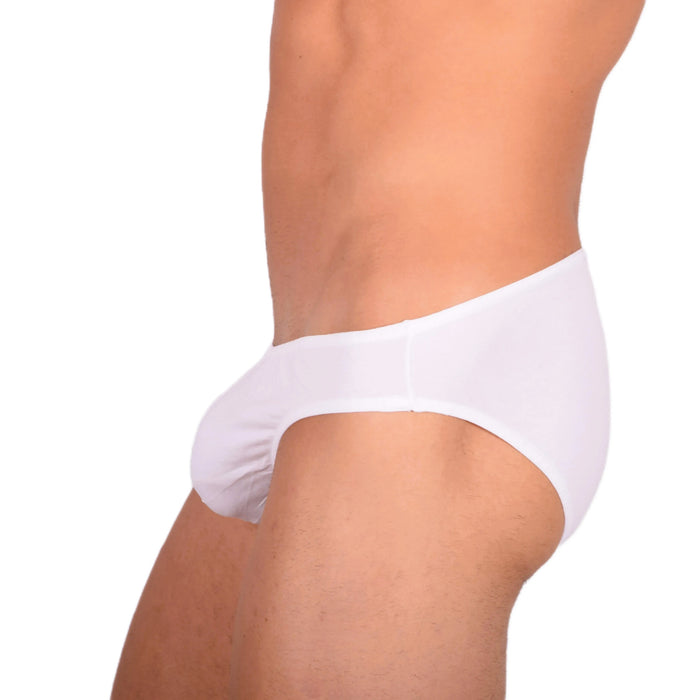 DOREANSE Micro Brief Basic Mens Slip Homme Casual Underwear White 1281 13