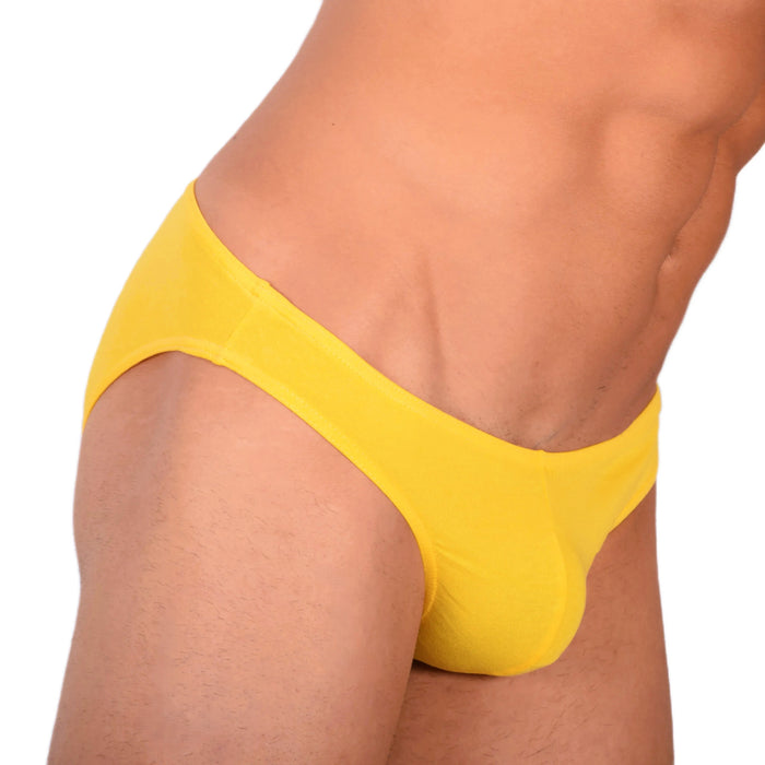 SMALL DOREANSE Micro Briefs Sexy Fashion Cotton Modal Lycra Yellow 1281 13