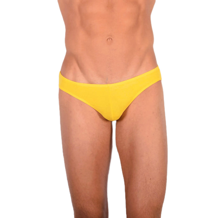 SMALL DOREANSE Micro Briefs Sexy Fashion Cotton Modal Lycra Yellow 1281 13