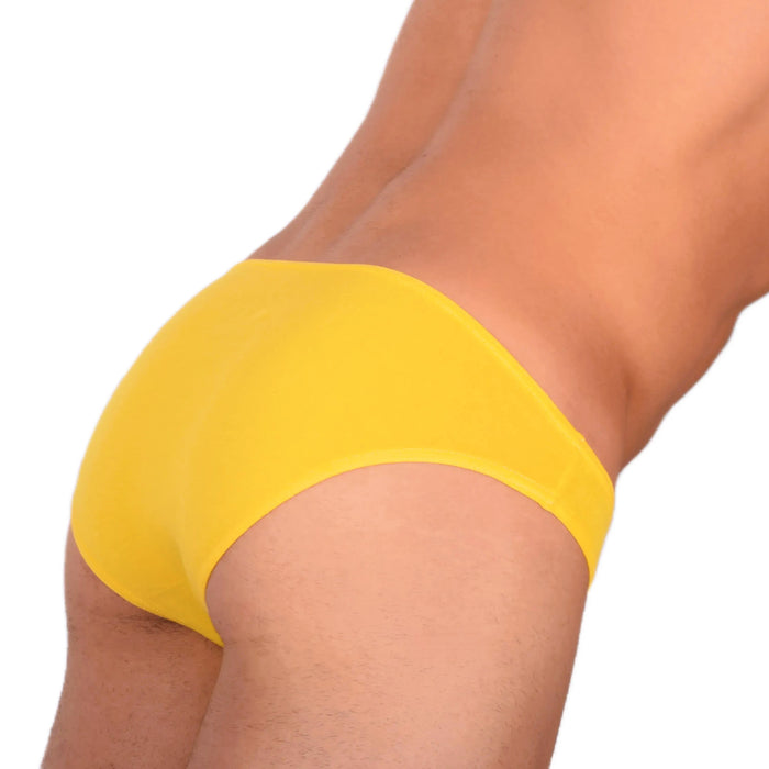 SMALL DOREANSE Micro Briefs Sexy Fashion Cotton Modal Lycra Yellow 1281 13