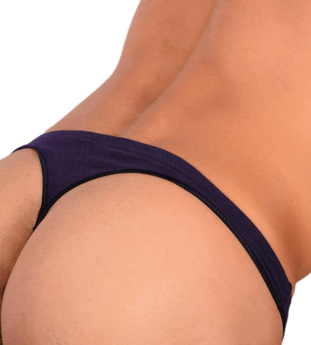 SMALL DOREANSE Mens Thong  Underwear String Purple 1392 9