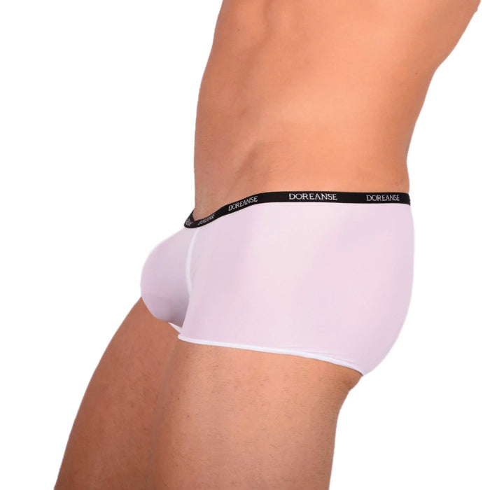 DOREANSE Aire Mini Trunk Super Low Rise Mens Boxer White 1590 9