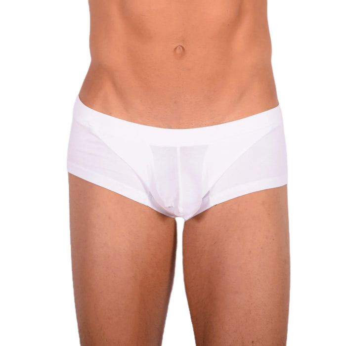 DOREANSE Boxer Adonis Hipster Trunk Soft Cotton White 1750 8