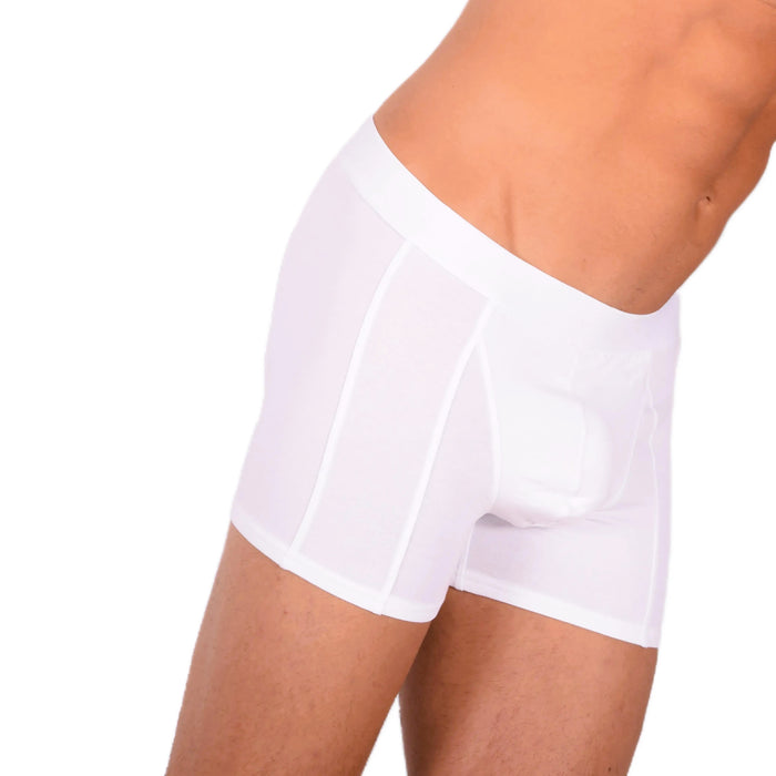 DOREANSE Boxer Casual Cotton Modal Boxer White 1755 10