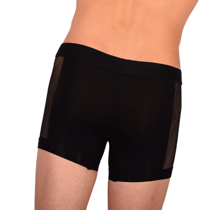 Doreanse Boxer Brief With Side Mesh Panel 1761 Black 5