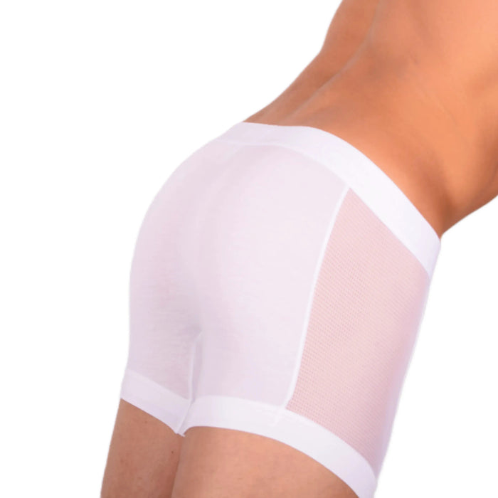 Doreanse Boxer Brief With Side Mesh Panel 1761 White 5