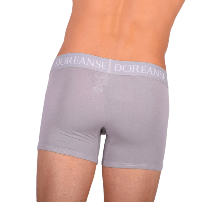 Doreanse Boxer Shorty Casual Cotton Blend Boxer Grey 1767 6