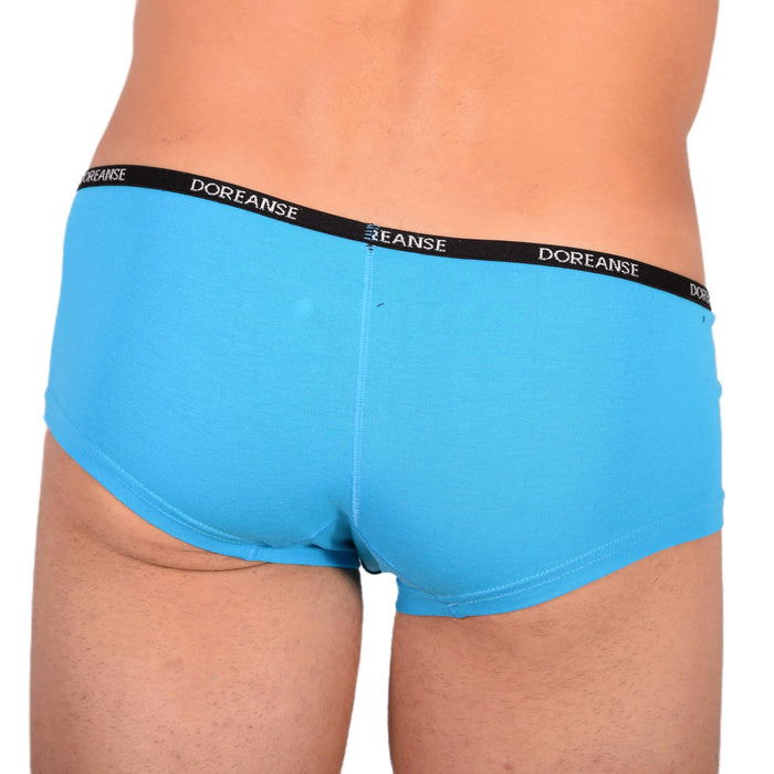 DOREANSE Boxer Hipster Mini Trunk Micro-Modal Turquoise 1781 7