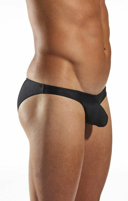 Large COCKSOX Swim-Brief Chlorine Resist Italian Lycra Swimwear Black CX02 24