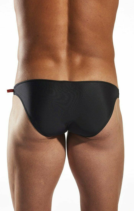 Large COCKSOX Swim-Brief Chlorine Resist Italian Lycra Swimwear Black CX02 24