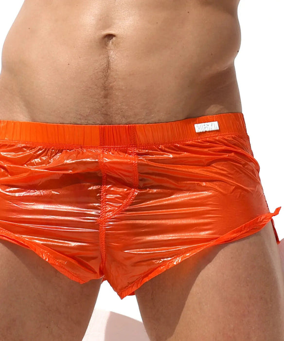 RUFSKIN Swimwear ZUKO Swim Shorts See-Through 100% Nylon 2.0 Orange
