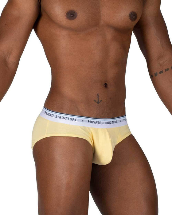 3pcs PRIVATE STRUCTURE Elements Mini Briefs Fire Yellow Orange Flame Red 4395