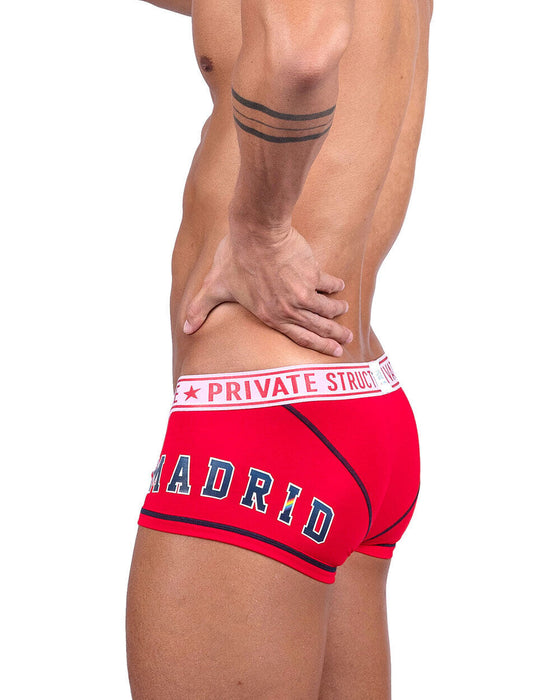 Private Structure Boxer Trunk PRD Madrid Limited Margarita Red 4498 109