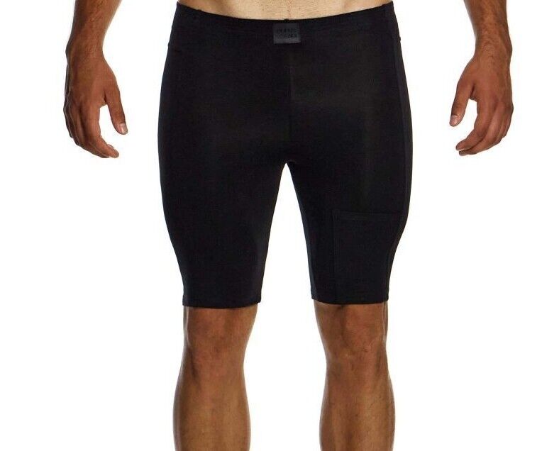 MODUS VIVENDI Bamboo Biker Shorts Long Trunk Black 13423 B84