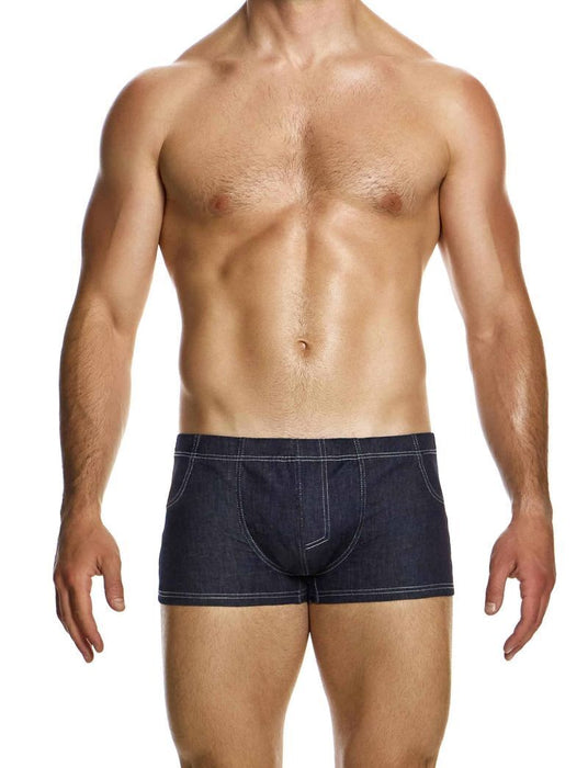 Modus Vivendi Raw Denim Boxer Trunk Polished Lavish Blue 11421 46