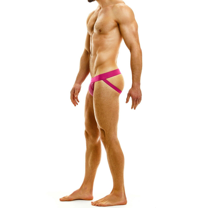 Modus Vivendi Country Jock Knitted Double-Ply Pouch Fushia Jockstrap 02211 B76