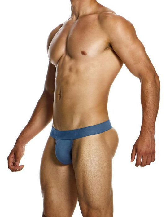 Modus Vivendi Bamboo Thong Eco-Jacquard T-String Blue Indigo 13411 185