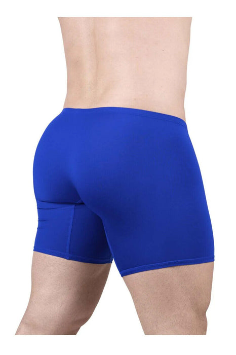 ErgoWear MidCut X4D Long Boxer Briefs 3D Seamed Pouch in Royal Blue 1710