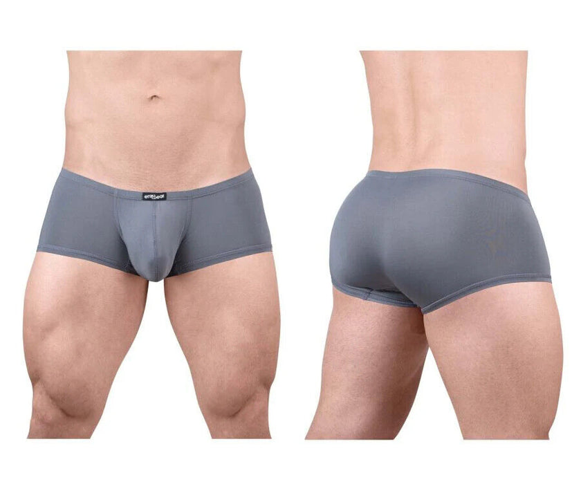 ErgoWear X4D Mini Boxer Trunks 3D-Seamed Pouch in Gray 1705