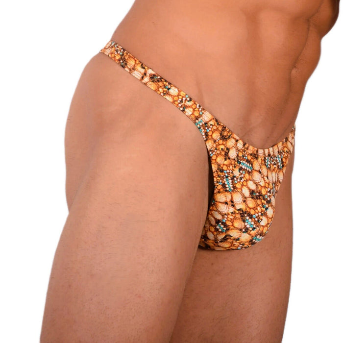 XS/S Smu Swim Tanning Walking around Shells Thong  MX18 33962