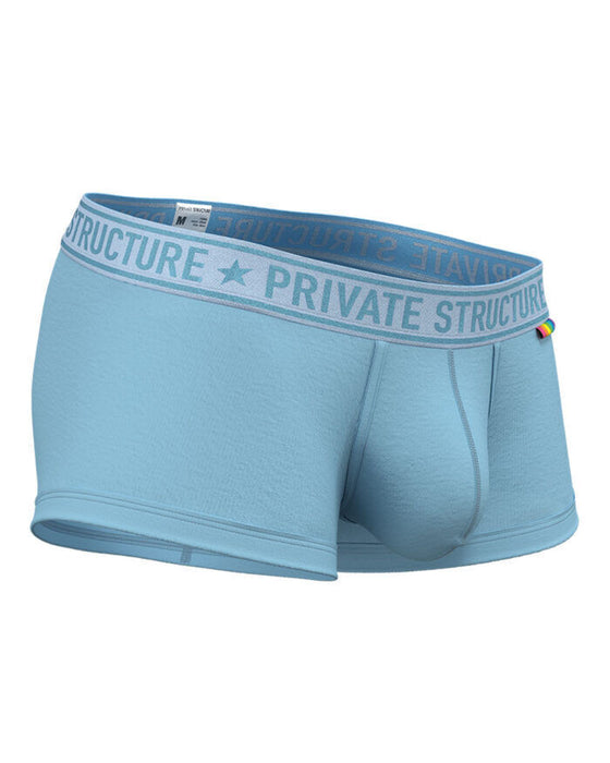 PRIVATE STRUCTURE Boxer Trunks 3D Contour Pouch PRD Dream Atlantic Blue 4386a1