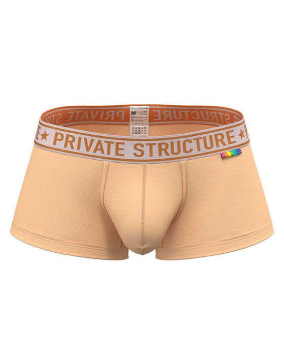 PRIVATE STRUCTURE PRD Boxer Trunks 3D-Contour Pouch Marshmellow Orange 4386a1