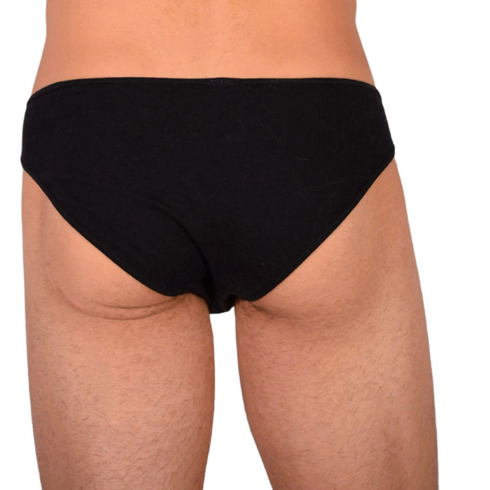 OS Smu Tanning Walking around sheer Black Brief  MX19 33979