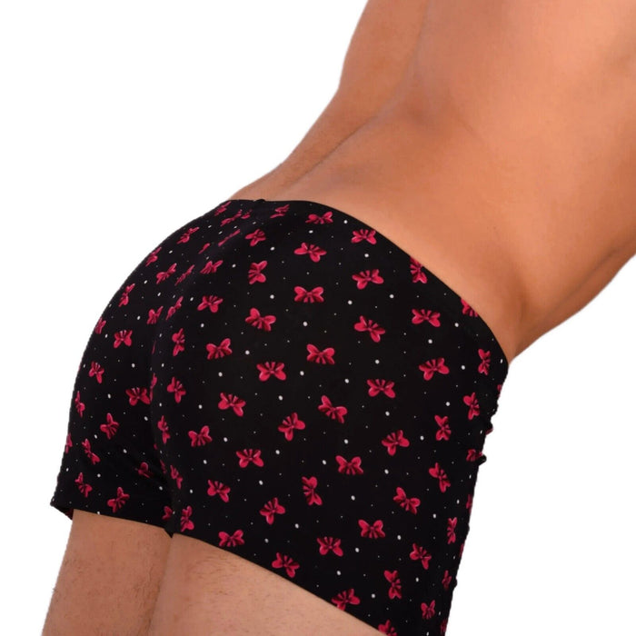 2XS XS Smu Tanning Walking around sheer Black Mini Boxer MX19 34029