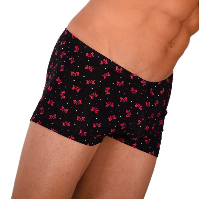 2XS XS Smu Tanning Walking around sheer Black Mini Boxer MX19 34029