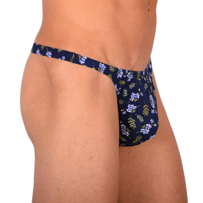 XS/S SMU Tanning Walking around Floral Thong MX19 34040