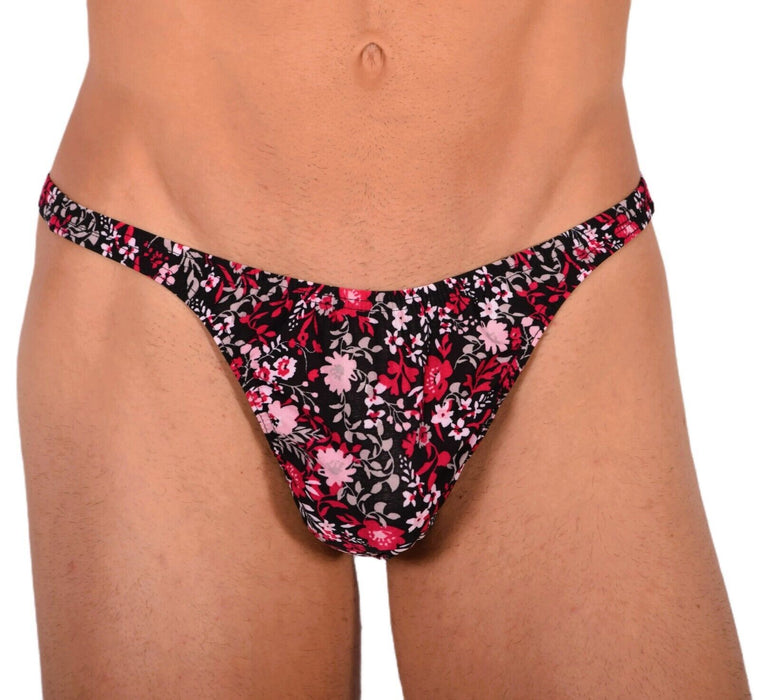 XS/S SMU Tanning Walking around Floral Thong MX19 34041