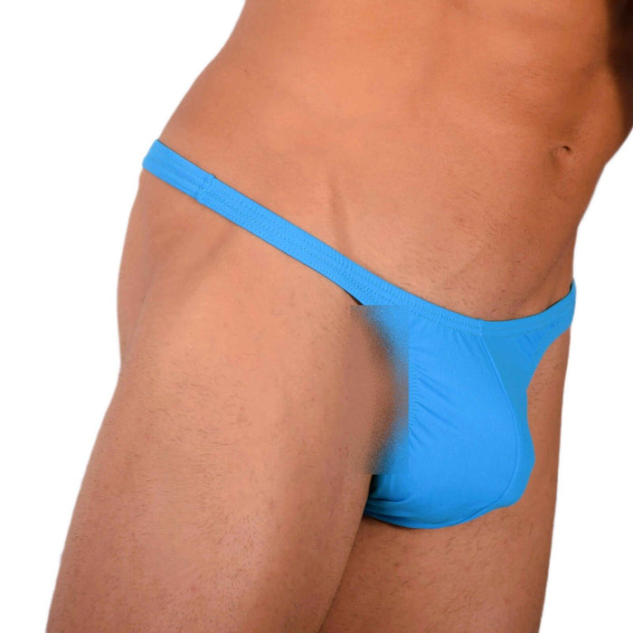 XS/S SMU Tanning Walking around Blue Thong MX20 34061