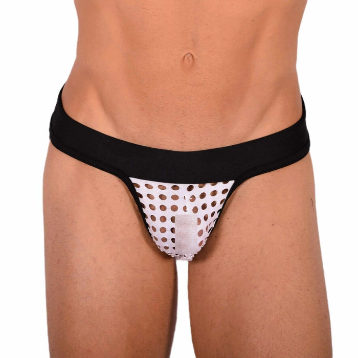 XS/S SMU Tanning Walking around White Jockstrap MX20 34062