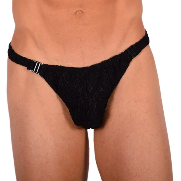 S/M SMU Sexy Detachable Black Thong MX20 34074