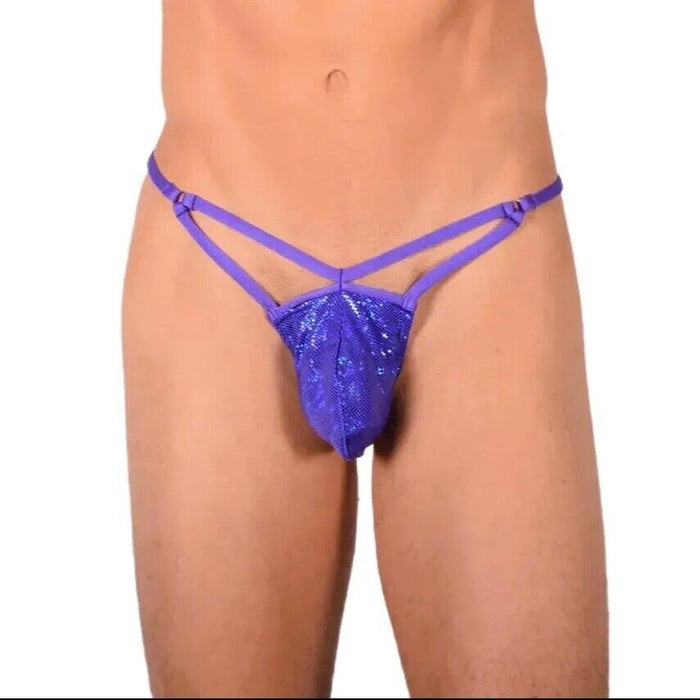 XS/S SMU Sensual Blue Thong MX20 34118