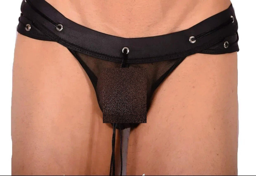 M SMU Sensual Special Black Jockstrap MX21 34146