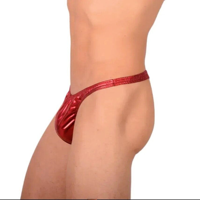 M/L SMU Sensual Red Thong  MX21 34147