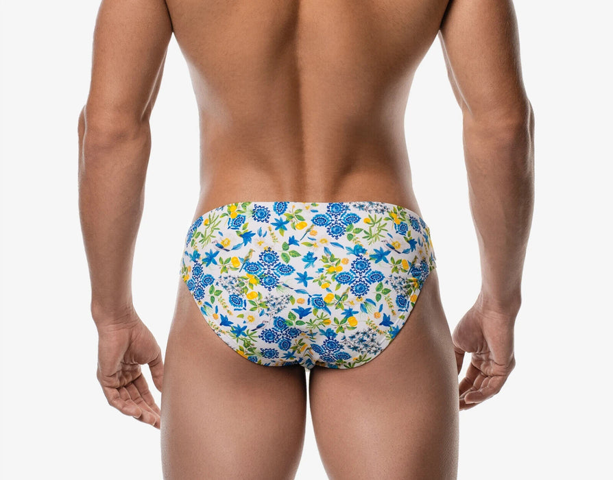 PUMP! Swimwear Limoncello Water Cheeky UPF 50+ Swim Briefs Eco Fabric 13021 7