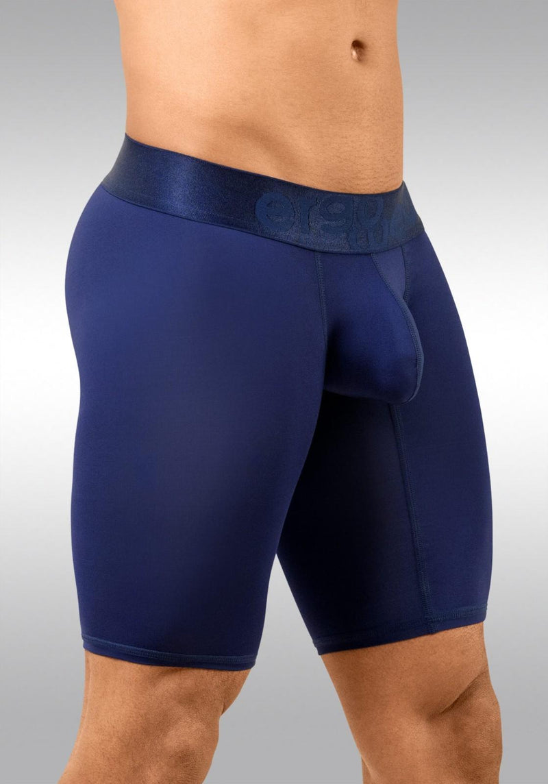 ErgoWear Long Boxer MAX BOLD Bikers Athletic Shorts in Dark Blue 1781 141