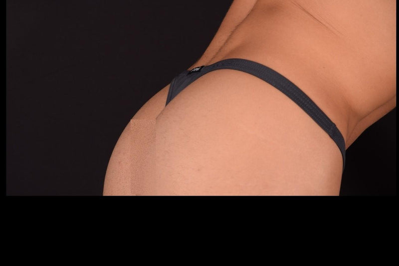 Medium SMU Super Soft Thong Charcoal 34161