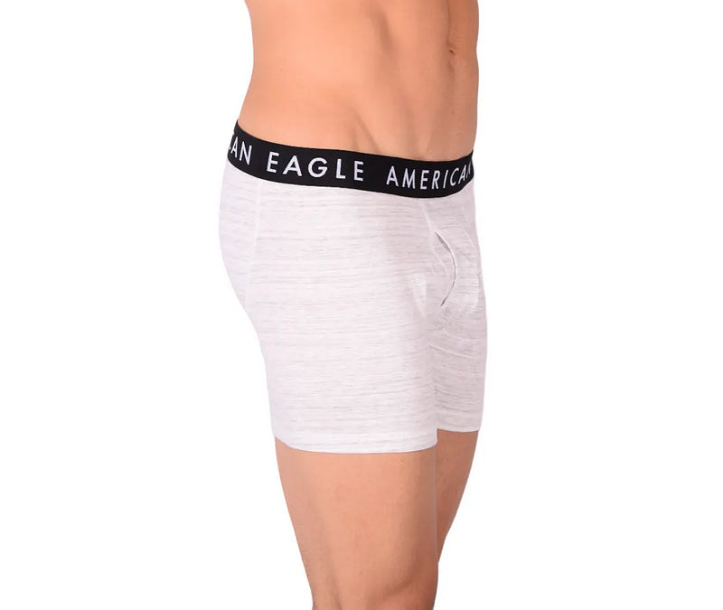 Large American Eagle Fly Front Long Boxer Brief  AE1