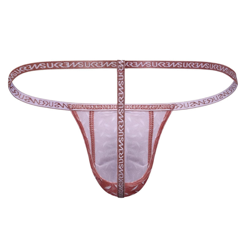 SUKREW Unlined Stretchy G-String With Rounded Cupping Pouch in Diamond 30