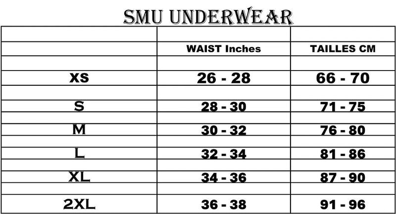 SMU Briefs Printed Skulls Mini-Brief in White P01003 H17