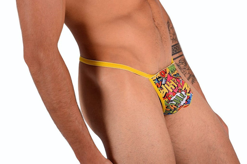 SMU Verbal Tiny Tanning G-String Multi P01014 H05