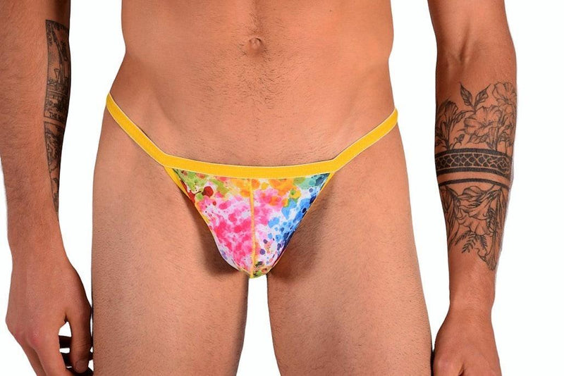 SMU Splash Tiny Men's G-String Multicolor P01014 H04