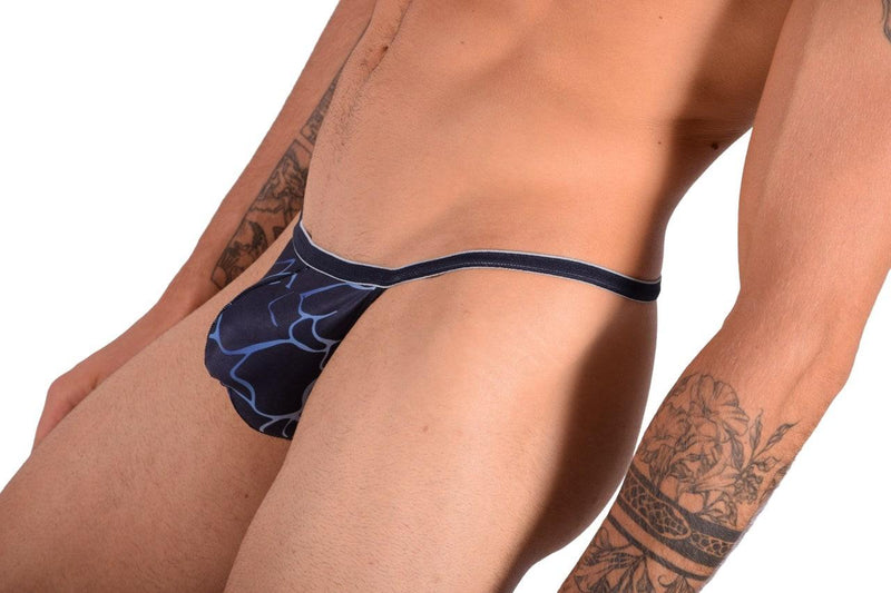 SMU Artistic Tiny Tanning G-String Navy H10